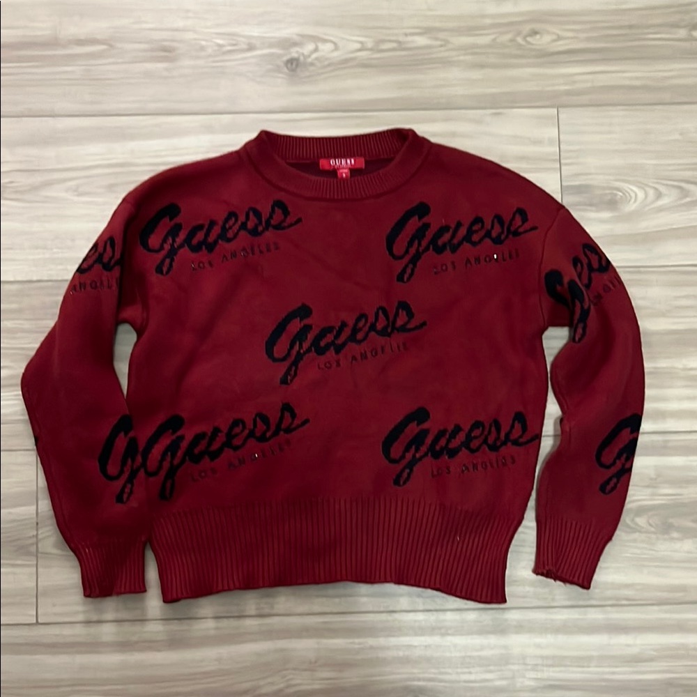 Guess Women's Red Sweater